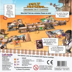 Asmodee Colt Express - Gepanzerter Zug & Wachposten, Brettspiel 8 Asmodee Colt Express - Gepanzerter Zug & Wachposten, Brettspiel -Spielwarenladen Asmodee Colt Express Gepanzerter Zug Wachposten Brettspiel@@1902164 2