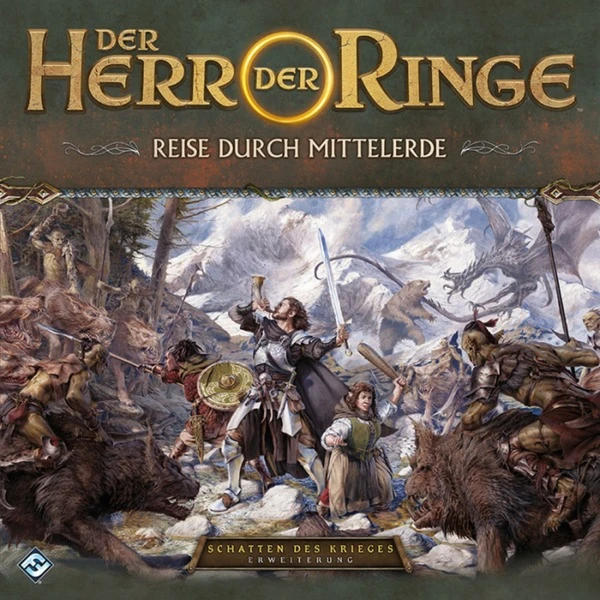 Asmodee Der Herr Der Ringe - Reise Durch Mittelerde: Schatten Des Krieges, Brettspiel – Bild 2