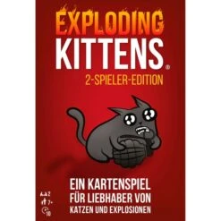 Asmodee Exploding Kittens - 2-Spieler-Edition, Kartenspiel -Spielwarenladen Asmodee Exploding Kittens 2 Spieler Edition Kartenspiel@@1901671 2