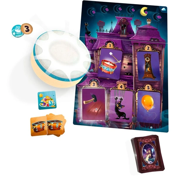 Asmodee Mysterium Kids: Der Schatz Von Kapitän Buh, Brettspiel – Bild 2