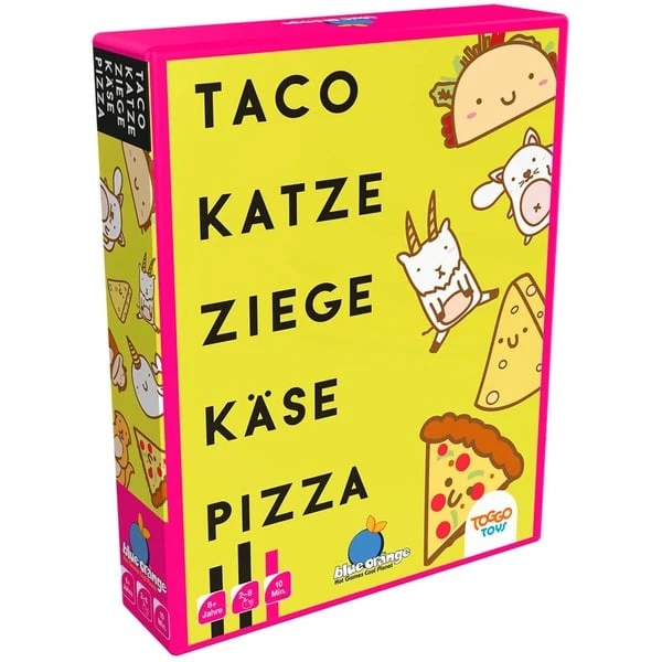 Asmodee Taco Katze Ziege Käse Pizza, Kartenspiel 3 Asmodee Taco Katze Ziege Käse Pizza, Kartenspiel
