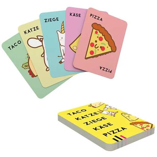 Asmodee Taco Katze Ziege Käse Pizza, Kartenspiel 4 Asmodee Taco Katze Ziege Käse Pizza, Kartenspiel – Bild 2