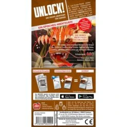 Asmodee Unlock! Die Sieben Prüfungen Des Drachen, Kartenspiel -Spielwarenladen Asmodee Unlock Die sieben Pr fungen des Drachen Kartenspiel@@1901695 3