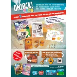 Asmodee Unlock! Kids - Auf Dem Bauernhof, Kartenspiel -Spielwarenladen Asmodee Unlock Kids Auf dem Bauernhof Kartenspiel@@1901708 3