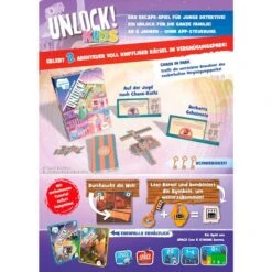 Asmodee Unlock! Kids - Chaos Im Park, Kartenspiel -Spielwarenladen Asmodee Unlock Kids Chaos im Park Kartenspiel@@1901711 3