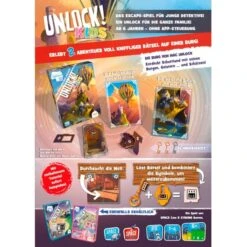 Asmodee Unlock! Kids - Die Burg Von Mac Unlock, Kartenspiel -Spielwarenladen Asmodee Unlock Kids Die Burg von Mac Unlock Kartenspiel@@1901712 3