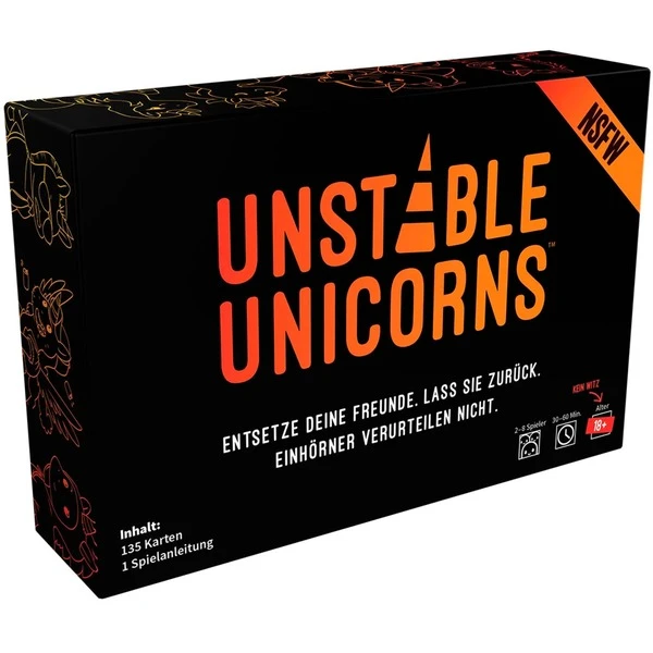 Asmodee Unstable Unicorns NSFW, Kartenspiel 3 Asmodee Unstable Unicorns NSFW, Kartenspiel