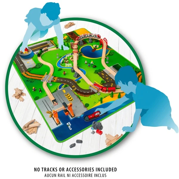 BRIO Eisenbahn-Spielmatte 7 BRIO Eisenbahn-Spielmatte – Bild 5