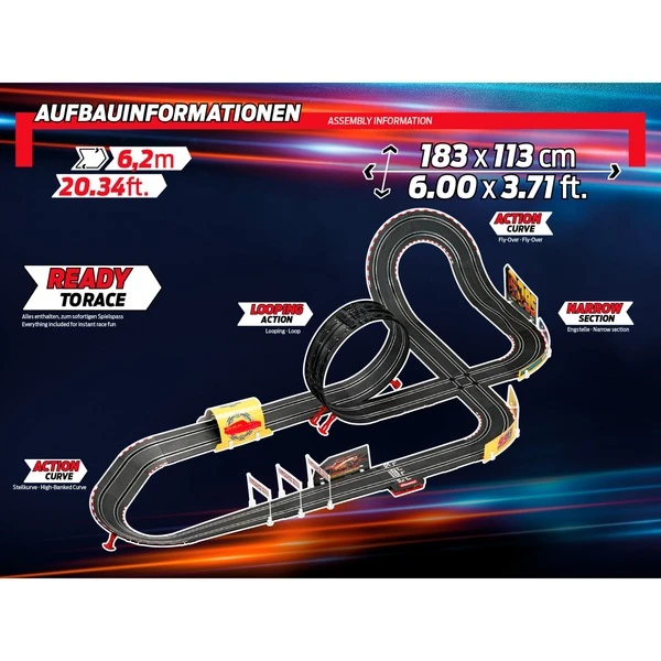 Carrera GO!!! Disney·Pixar Cars - Glow Racers, Rennbahn 8 Carrera GO!!! Disney·Pixar Cars - Glow Racers, Rennbahn – Bild 6