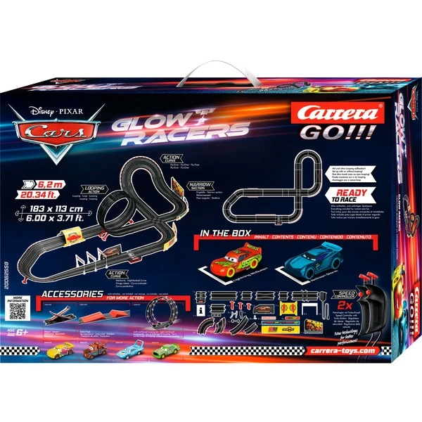 Carrera GO!!! Disney·Pixar Cars - Glow Racers, Rennbahn 10 Carrera GO!!! Disney·Pixar Cars - Glow Racers, Rennbahn – Bild 8