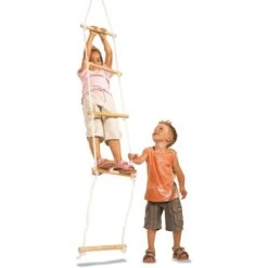 Eichhorn Outdoor Strickleiter, Gartenspielgerät -Spielwarenladen Eichhorn Outdoor Strickleiter Gartenspielger t@@1ssihe12 2