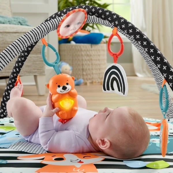 Fisher Price Fisher-Price Tierfreunde Kontrast-Spieldecke, Spielbogen/Decke 9 Fisher Price Fisher-Price Tierfreunde Kontrast-Spieldecke, Spielbogen/Decke – Bild 7