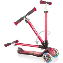GLOBBER Elite Deluxe Mit Leuchtrollen, Scooter -Spielwarenladen GLOBBER Elite Deluxe mit Leuchtrollen Scooter@@1700342 2