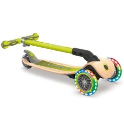 GLOBBER Primo Foldable Lights Mit Holzdeck, Scooter -Spielwarenladen GLOBBER Primo Foldable Lights mit Holzdeck Scooter@@1700186 2