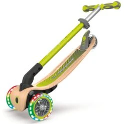 GLOBBER Primo Foldable Lights Mit Holzdeck, Scooter -Spielwarenladen GLOBBER Primo Foldable Lights mit Holzdeck Scooter@@1700186 3