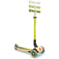 GLOBBER Primo Foldable Lights Mit Holzdeck, Scooter -Spielwarenladen GLOBBER Primo Foldable Lights mit Holzdeck Scooter@@1700186 5