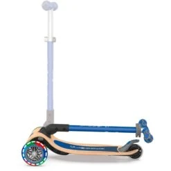 GLOBBER Primo Wood Mit Leuchtrollen, Scooter -Spielwarenladen GLOBBER Primo Wood mit Leuchtrollen Scooter@@1so7gp05 7