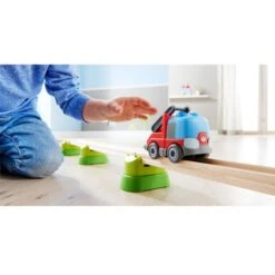 HABA Kugelbahn Kullerbü - Feuerwehr-Leiterwagen, Spielfahrzeug -Spielwarenladen HABA Kugelbahn Kullerb Feuerwehr Leiterwagen Spielfahrzeug@@1sk0h01k 3