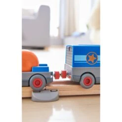 HABA Kugelbahn Kullerbü - Batterie-LKW Mit Anhänger, Spielfahrzeug -Spielwarenladen HABA Kugelbahn Kullerb Batterie LKW mit Anh nger Spielfahrzeug@@1sk0h02x 2