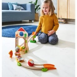 HABA Kullerbü - Kugelbahn Hühner-Domino -Spielwarenladen HABA Kullerb Kugelbahn H hner Domino@@1678529 3