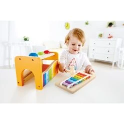 Hape 2in1 Xylophon Und Hammerspiel, Musikspielzeug -Spielwarenladen Hape 2in1 Xylophon und Hammerspiel Musikspielzeug@@1ss9hm02 3
