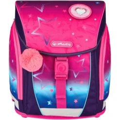 Herlitz FiloLight Plus Pink Stars, Schulranzen -Spielwarenladen Herlitz FiloLight Plus Pink Stars Schulranzen@@1878109 1