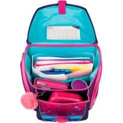 Herlitz FiloLight Plus Pink Stars, Schulranzen -Spielwarenladen Herlitz FiloLight Plus Pink Stars Schulranzen@@1878109 4