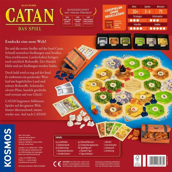 KOSMOS CATAN - Das Spiel, Brettspiel 7 KOSMOS CATAN - Das Spiel, Brettspiel – Bild 5