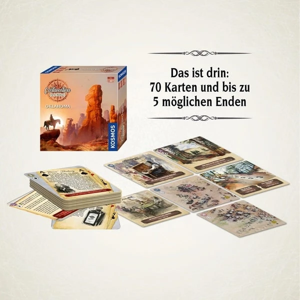 KOSMOS Cartaventura Oklahoma, Kartenspiel 4 KOSMOS Cartaventura Oklahoma, Kartenspiel – Bild 2