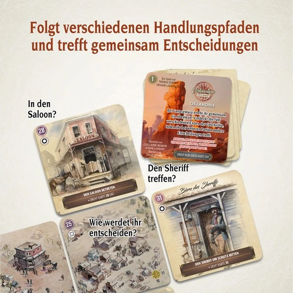 KOSMOS Cartaventura Oklahoma, Kartenspiel 5 KOSMOS Cartaventura Oklahoma, Kartenspiel – Bild 3