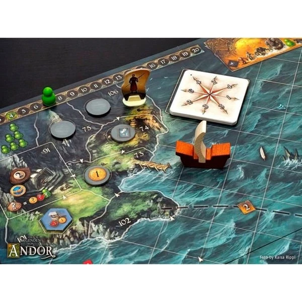 KOSMOS Die Legenden Von Andor - Teil II: Die Reise In Den Norden, Brettspiel – Bild 2