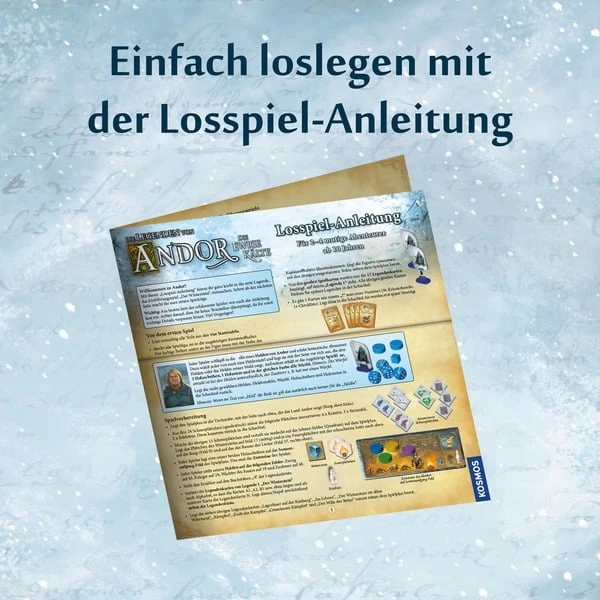 KOSMOS Die Legenden Von Andor - Die Ewige Kälte, Brettspiel – Bild 4