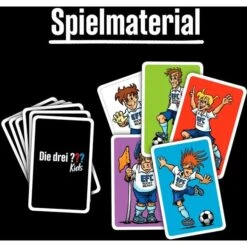 KOSMOS Die Drei ??? Kids - Fußball-Alarm, Kartenspiel -Spielwarenladen KOSMOS Die drei Kids Fu ball Alarm Kartenspiel@@1903581 1