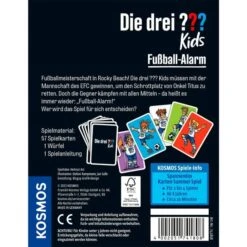 KOSMOS Die Drei ??? Kids - Fußball-Alarm, Kartenspiel -Spielwarenladen KOSMOS Die drei Kids Fu ball Alarm Kartenspiel@@1903581 3