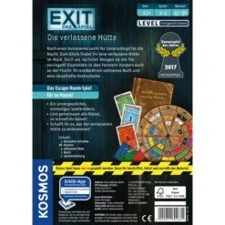 KOSMOS EXIT - Das Spiel - Die Verlassene Hütte, Partyspiel 11 KOSMOS EXIT - Das Spiel - Die Verlassene Hütte, Partyspiel -Spielwarenladen KOSMOS EXIT Das Spiel Die verlassene H tte Partyspiel@@1sgoa007 2