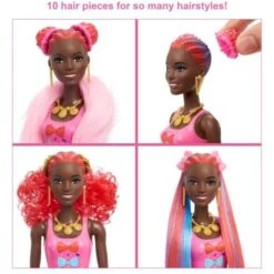 Mattel Barbie Color Reveal Glitzer! Haarwechsel Puppe Glitzerblau Mit 25 Überraschungen 15 Mattel Barbie Color Reveal Glitzer! Haarwechsel Puppe Glitzerblau Mit 25 Überraschungen -Spielwarenladen Mattel Barbie Color Reveal Glitzer Haarwechsel Puppe Glitzerblau mit 25 berraschungen@@1758004 4