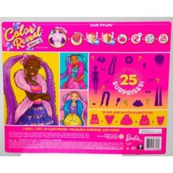 Mattel Barbie Color Reveal Glitzer! Haarwechsel Puppe Glitzerblau Mit 25 Überraschungen 19 Mattel Barbie Color Reveal Glitzer! Haarwechsel Puppe Glitzerblau Mit 25 Überraschungen -Spielwarenladen Mattel Barbie Color Reveal Glitzer Haarwechsel Puppe Glitzerblau mit 25 berraschungen@@1758004 8
