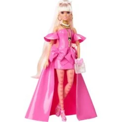 Mattel Barbie Extra Fancy Puppe Im Pinken Kleid -Spielwarenladen Mattel Barbie Extra Fancy Puppe im pinken Kleid@@1846570 2