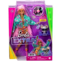 Mattel Barbie Extra Puppe Mit Pinken Flechtzöpfen -Spielwarenladen Mattel Barbie Extra Puppe mit pinken Flechtz pfen@@1758014 6