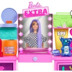 Mattel Barbie Extra Spielset Mit Puppe Und Stylingtisch 12 Mattel Barbie Extra Spielset Mit Puppe Und Stylingtisch -Spielwarenladen Mattel Barbie Extra Spielset mit Puppe und Stylingtisch@@1758017 3