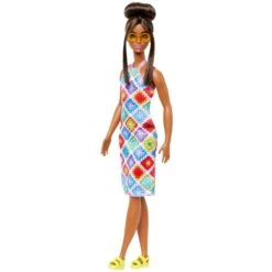 Mattel Barbie Fashionistas-Puppe Mit Dutt Und Gehäkeltem Kleid -Spielwarenladen Mattel Barbie Fashionistas Puppe mit Dutt und geh keltem Kleid@@1919155 2