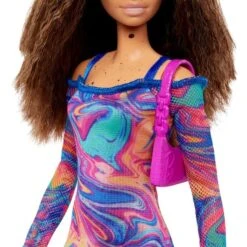 Mattel Barbie Fashionistas-Puppe Mit Gekrepptem Haar Und Sommersprossen -Spielwarenladen Mattel Barbie Fashionistas Puppe mit gekrepptem Haar und Sommersprossen@@1919147 3