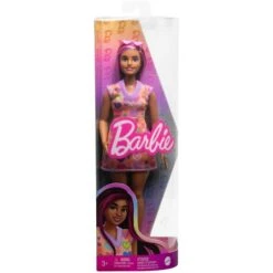 Mattel Barbie Fashionistas-Puppe Mit Pinkfarbenen Strähnen Und Kleid Mit Herzaufdruck 12 Mattel Barbie Fashionistas-Puppe Mit Pinkfarbenen Strähnen Und Kleid Mit Herzaufdruck -Spielwarenladen Mattel Barbie Fashionistas Puppe mit pinkfarbenen Str hnen und Kleid mit Herzaufdruck@@1919160 4