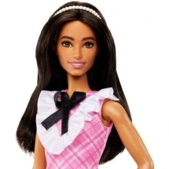 Mattel Barbie Fashionistas-Puppe Mit Schwarzem Haar Und Karokleid -Spielwarenladen Mattel Barbie Fashionistas Puppe mit schwarzem Haar und Karokleid@@1919148 3