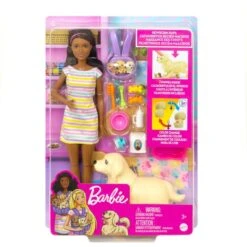 Mattel Barbie Puppe (brünett) Mit Hund Und Welpen 15 Mattel Barbie Puppe (brünett) Mit Hund Und Welpen -Spielwarenladen Mattel Barbie Puppe br nett mit Hund und Welpen@@1806321 6