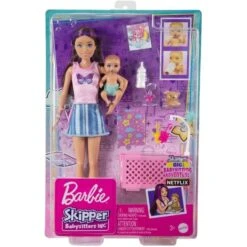 Mattel Barbie Skipper Babysitters Inc. Sleepy Baby Skipper, Puppe -Spielwarenladen Mattel Barbie Skipper Babysitters Inc Sleepy Baby Skipper Puppe@@1888850 4