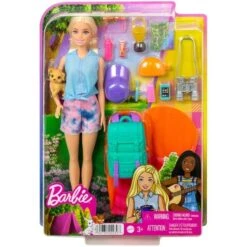Mattel Barbie “It Takes Two! Camping” Spielset Mit Malibu Puppe, Hündchen Und Accessoires -Spielwarenladen Mattel Barbie It takes two Camping Spielset mit Malibu Puppe H ndchen und Accessoires@@1806342 7