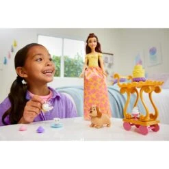 Mattel Disney Prinzessin Belles Teewagen, Spielfigur -Spielwarenladen Mattel Disney Prinzessin Belles Teewagen Spielfigur@@1889877 7