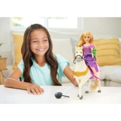 Mattel Disney Prinzessin Rapunzel & Maximus, Spielfigur -Spielwarenladen Mattel Disney Prinzessin Rapunzel Maximus Spielfigur@@1889899 7