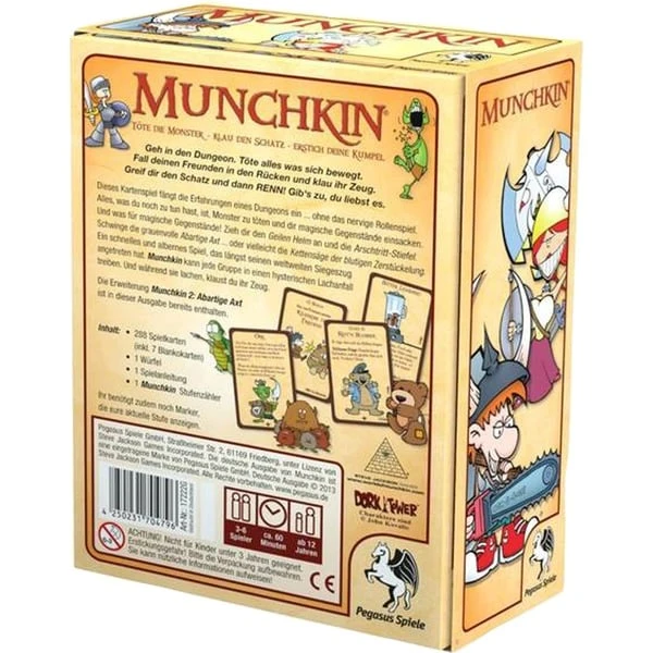 Pegasus Munchkin 1+2, Kartenspiel 6 Pegasus Munchkin 1+2, Kartenspiel – Bild 4
